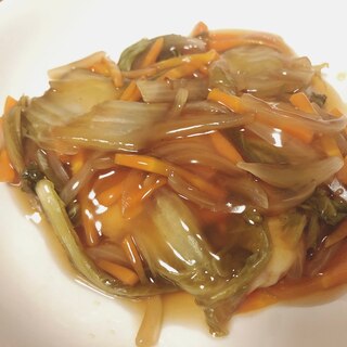 鱈の野菜あんかけ